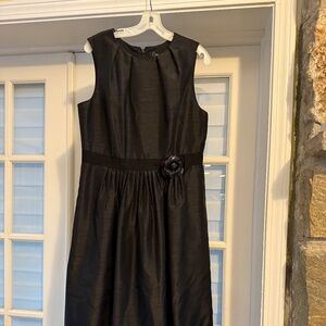 Black Taffeta Party Dress